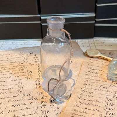 Dropper bottle - Antique pharmacy bottle - Apothecary