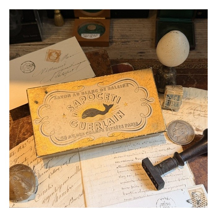 Coffret de savons SAPOCETI GUERLAIN - Savon au blanc de baleine - 1920/1930