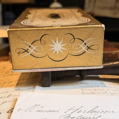Coffret de savons SAPOCETI GUERLAIN - Savon au blanc de baleine - 1920/1930