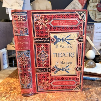 Theater at home by B. Vadier - circa 1885 - Hetzel Collection