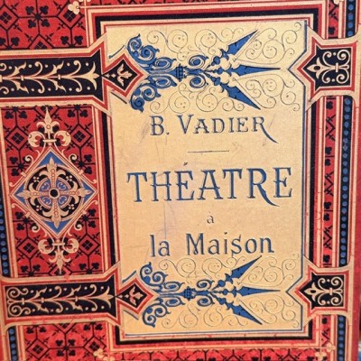 Theater at home by B. Vadier - circa 1885 - Hetzel Collection