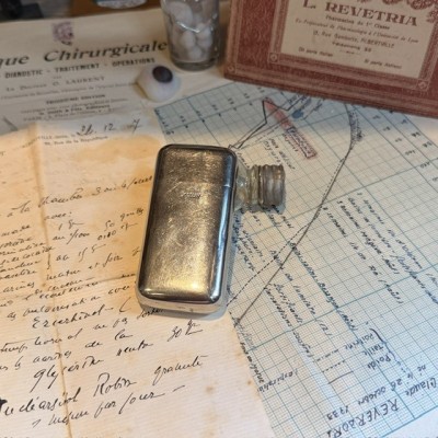 Medical pouch COLLIN with Pravaz syringe - 1895/1910 - Morphine kit