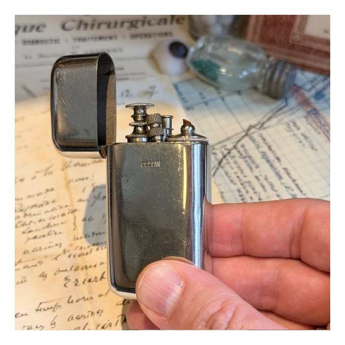 Medical pouch COLLIN with Pravaz syringe - 1895/1910 - Morphine kit