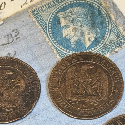 Emperor Napoleon III coin- Second Empire - 2 cents - 1852/1870