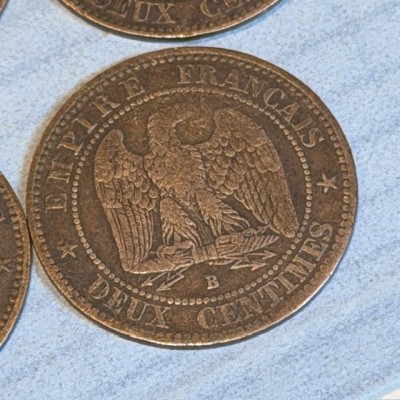 Emperor Napoleon III coin- Second Empire - 2 cents - 1852/1870