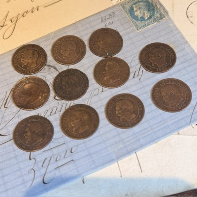 Emperor Napoleon III coin- Second Empire - 2 cents - 1852/1870