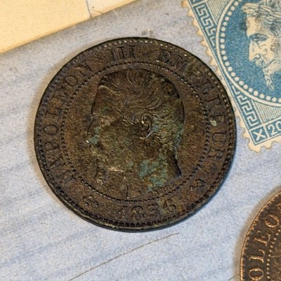 Emperor Napoleon III coin- Second Empire - 5 cents - 1852/1870