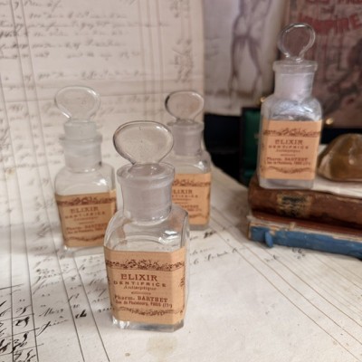 Elixir dentifrice - Flacon ancien de pharmacie-Apothicaire