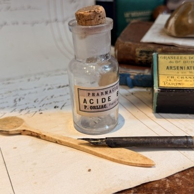 Acide borique - Antique pharmacy bottle - Apothecary