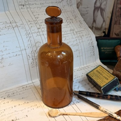 Aniseed ammonia spirit - Antique pharmacy bottle - Apothecary