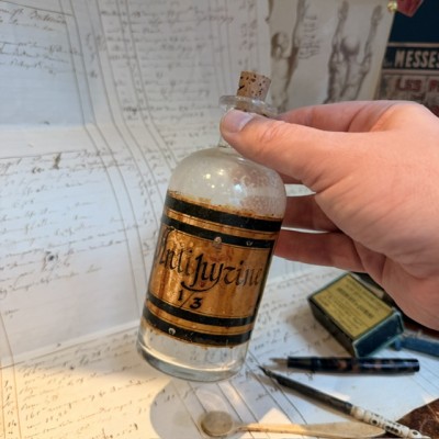 Antipyrine - Antique pharmacy bottle - Apothecary