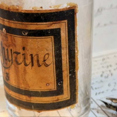 Antipyrine - Antique pharmacy bottle - Apothecary