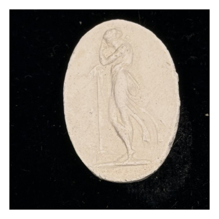 Antique intaglio and cameo print from the Grand Tour of the 19th century