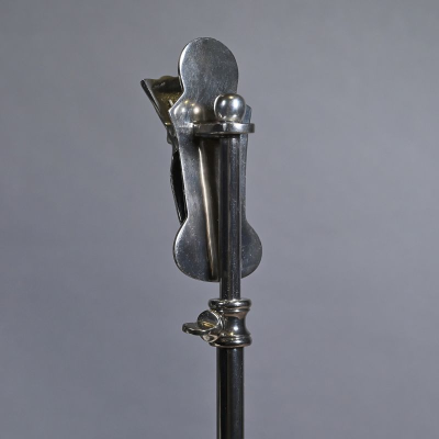 Letter clamp on stand