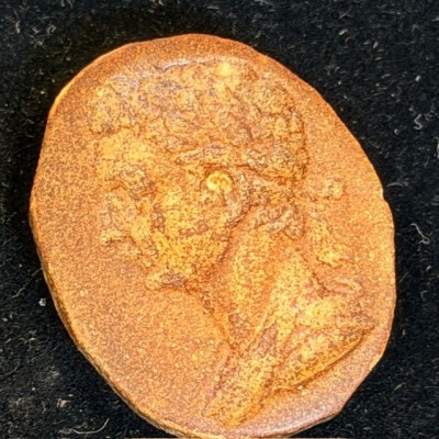 Antique intaglio and cameo print from the Grand Tour of the 19th century