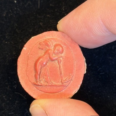 Empreinte d'intailles et camées antiques du Grand Tour du XIXème siècle