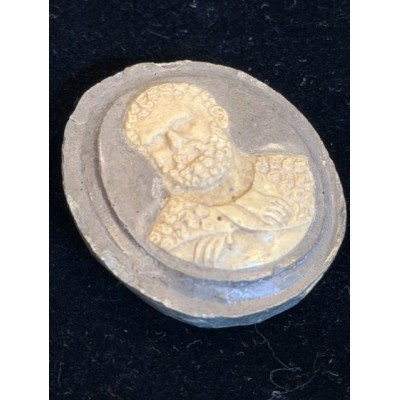 Antique intaglio and cameo print from the Grand Tour of the 19th century