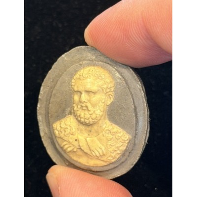 Antique intaglio and cameo print from the Grand Tour of the 19th century