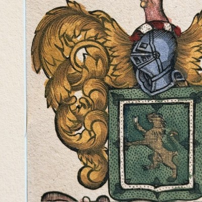 Les Elemens de l'histoire - Principes du blason - 1711