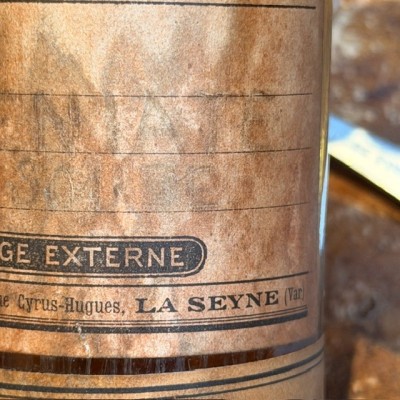 Arséniate de Soude - POISON cabinet - Antique pharmacy bottle