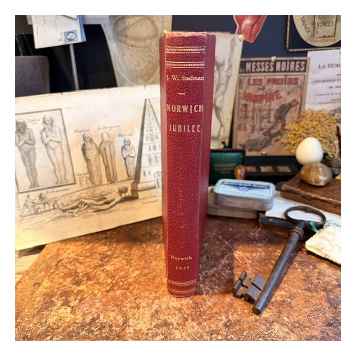 The Norwich Jubilee (1859) - First Edition Printed on Egyptian Mummy Paper