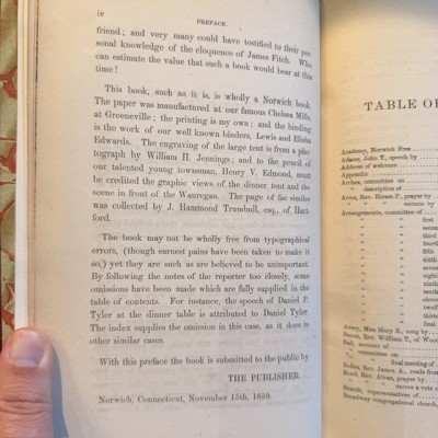 The Norwich Jubilee (1859) - First Edition Printed on Egyptian Mummy Paper