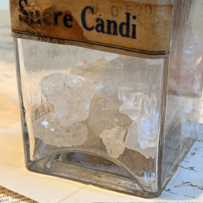 Rock Candy - Antique pharmacy bottle - Apothecary