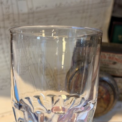 Antique twisted glass for Absinthe