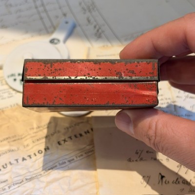 Box of Cocaine - Menthol Borate Cocaine Lozenges - 1900/1910 - Art Nouveau
