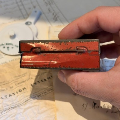 Box of Cocaine - Menthol Borate Cocaine Lozenges - 1900/1910 - Art Nouveau