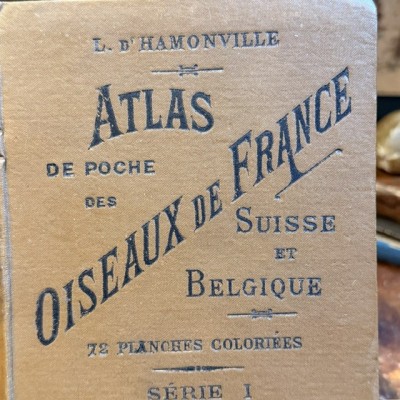 Atlas de poche des Oiseaux De France - Suisse et Belgique - 1908