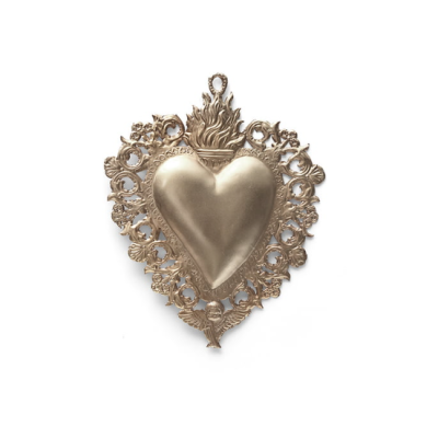 Golden Ex-voto - Model: Sacred Heart Maria - Sacred Art - by Boncoeurs