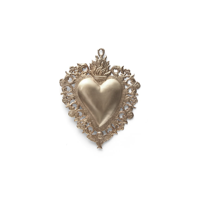 Golden Ex-voto - Model: Sacred Heart Maria - Sacred Art - by Boncoeurs