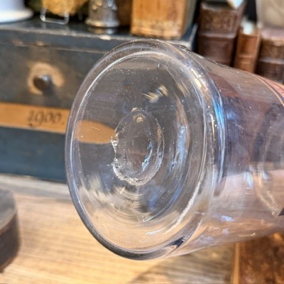 Talc powder - Pharmacy jar - Herbalism - Apothecary bottle