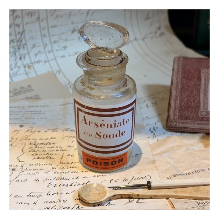 Arsenic - Sodium arsenate pharmacy bottle
