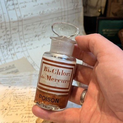 Corrosive sublimate pharmacy bottle