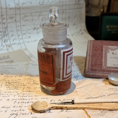Corrosive sublimate pharmacy bottle