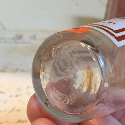 Lead iodide - POISON cabinet - Antique pharmacy bottle