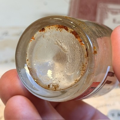 Zinc chloride - POISON cabinet - Antique pharmacy bottle