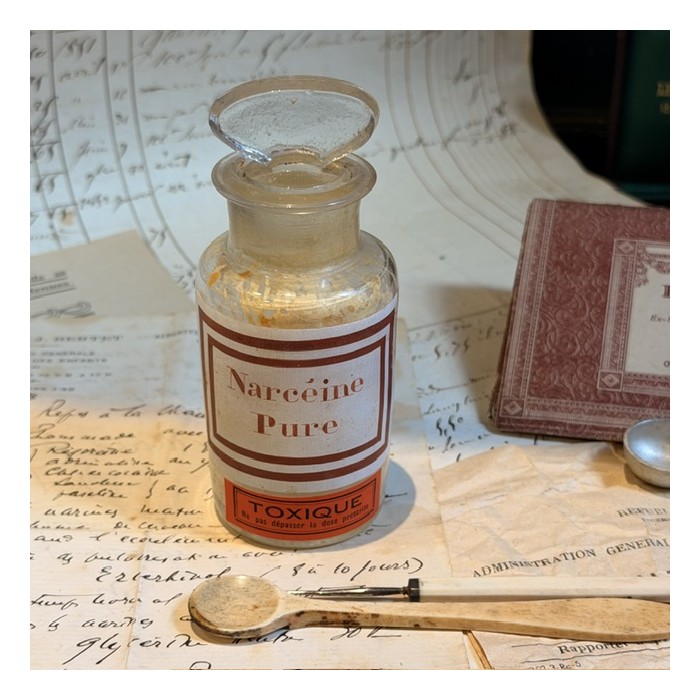 Narceine - Opium Derivative pharmacy bottle