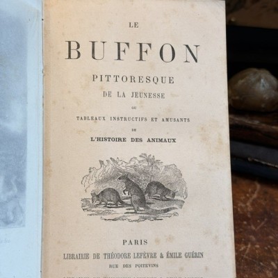 Buffon Pittoresque de la Jeunesse - Natural History -19th century