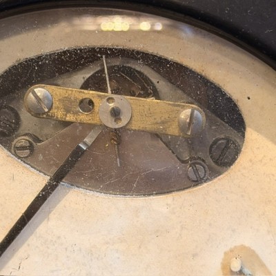 Table CdC voltmeter with apparent mechanism - Industrial Dial for Vintage Industrial Electrical Panel - 1920/1950