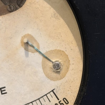 Table CdC voltmeter - Industrial Dial for Industrial Electrical Panel