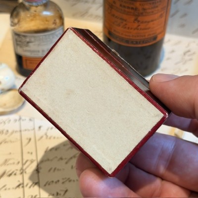 Vincent’s Anti-Mucus Pills - Antique pharmacy box -19th century