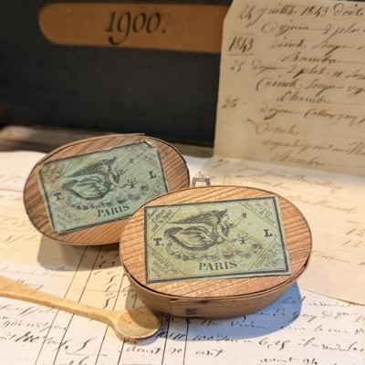 Paris Night Lights Made of Spruce Wood - Circa 1860–1880 - Napoléon III Second Empire