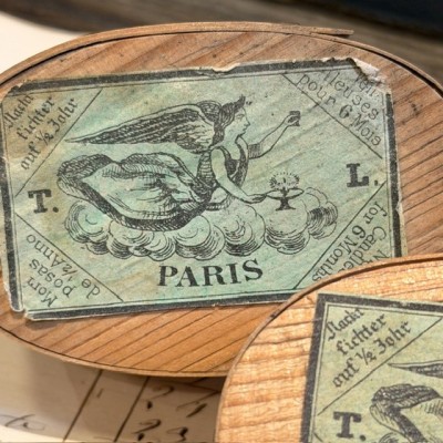 Paris Night Lights Made of Spruce Wood - Circa 1860–1880 - Napoléon III Second Empire