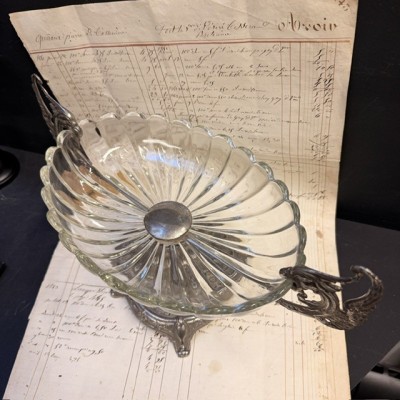 Coupe aux chimères néogothique - Centre de table fin XIXème siècle