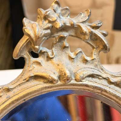 Miroir de toilette pivotant - Psyché XIXème siècle Art Nouveau - 1900