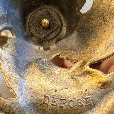 Miroir de toilette pivotant - Psyché XIXème siècle Art Nouveau - 1900