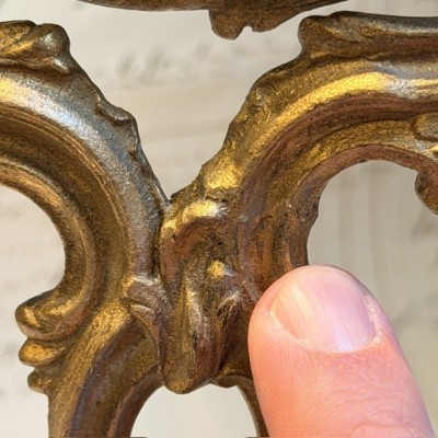 Miroir de toilette pivotant - Psyché XIXème siècle Art Nouveau - 1900